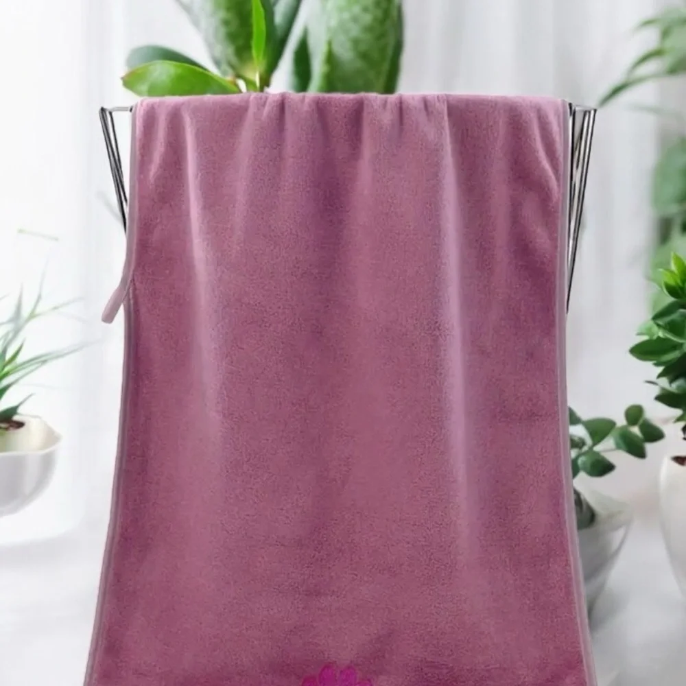 Pink Paw Print Pet Towel